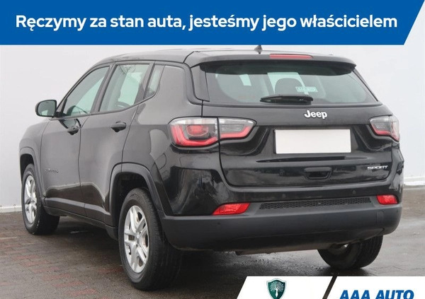 Jeep Compass cena 68000 przebieg: 118973, rok produkcji 2017 z Sucha Beskidzka małe 106